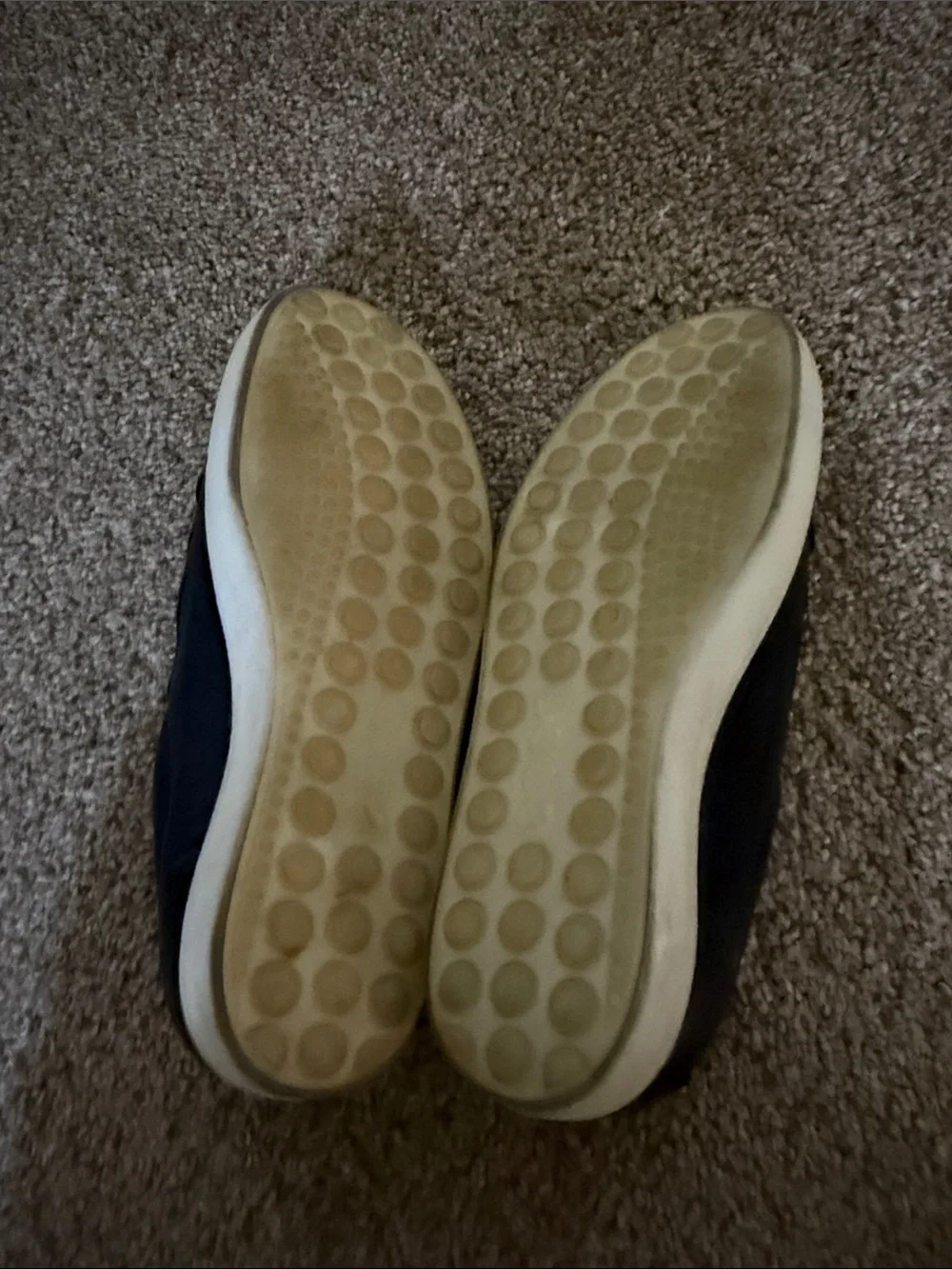 Ecco Black Woven Slip-On Loafers size 37/38